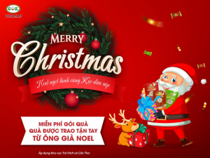 [VICOSAP] ÔNG GIÀ NOEL TRAO QUÀ CHO BÉ