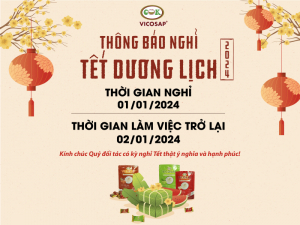 [THÔNG BÁO NGHỈ] TẾT DƯƠNG LỊCH 2024