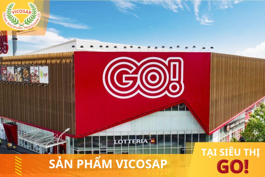 SẢN PHẨM VICOSAP TẠI SIÊU THỊ GO!