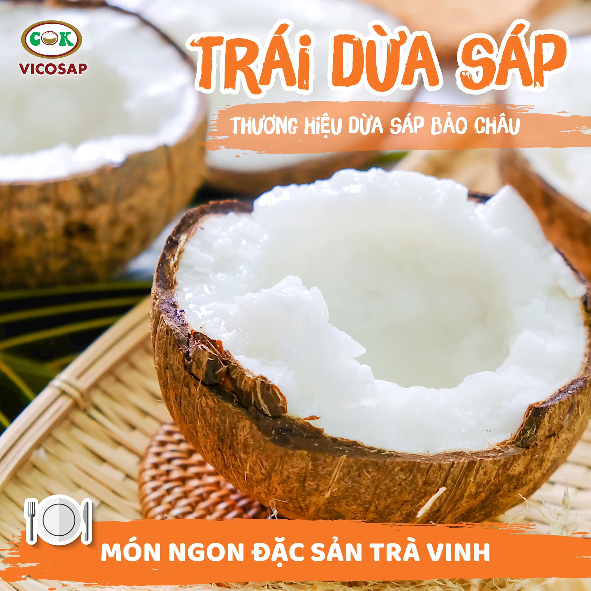 Dừa sáp là đặc sản ở đâu?